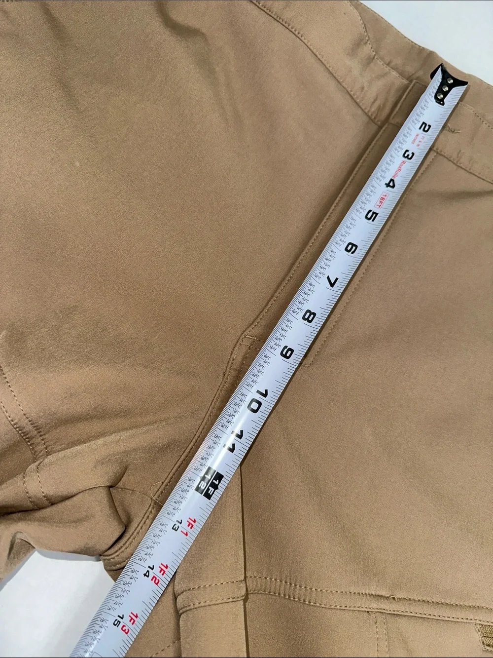 CQR Fleece Lined Tactical Cargo Pants Outdoor Men’s Size 42 Tan Khaki